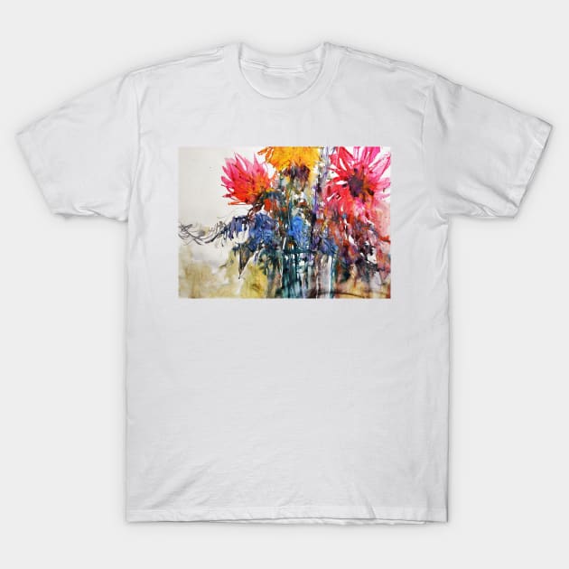 #floralexpression watercolor26 T-Shirt by Floral Your Life!